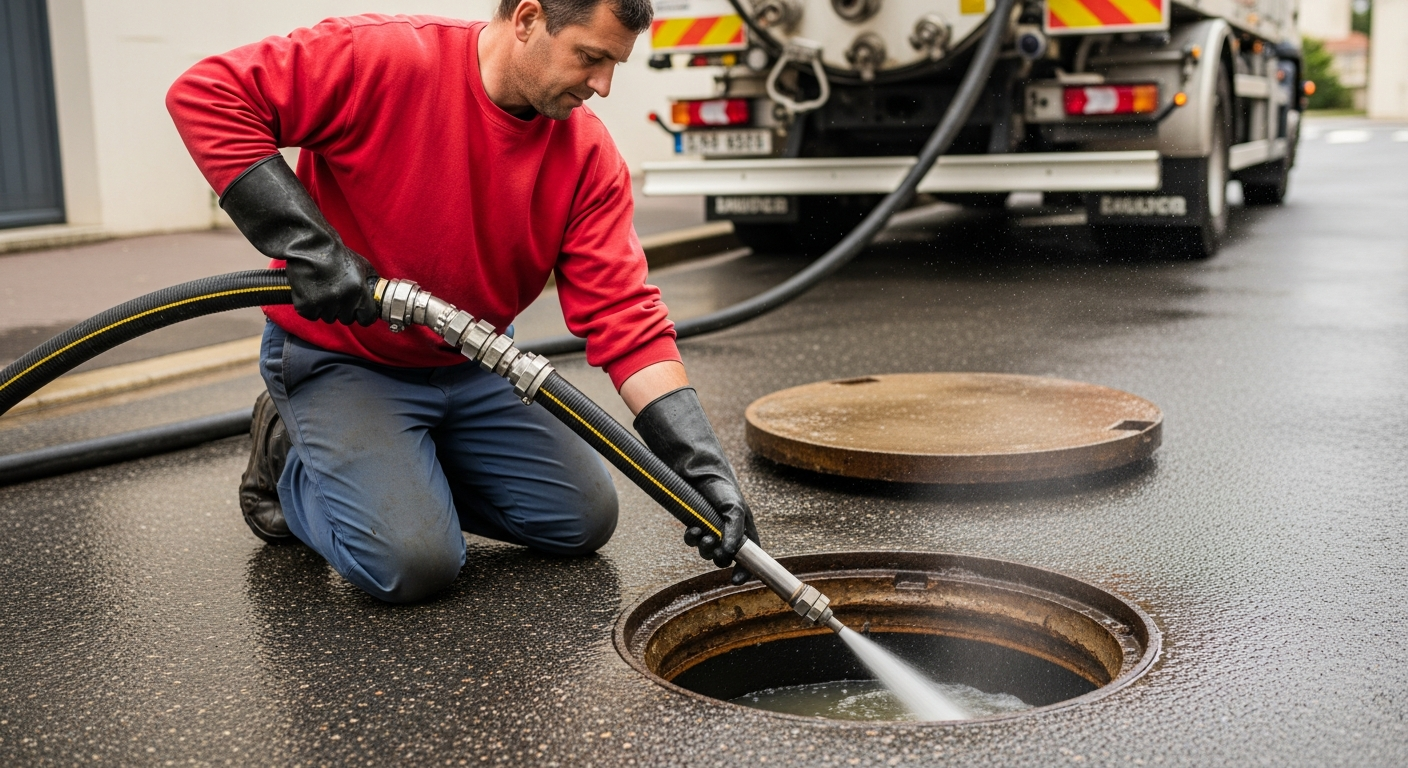 Débouchage d’égout : quand l’hydrocurage est indispensable en Eure