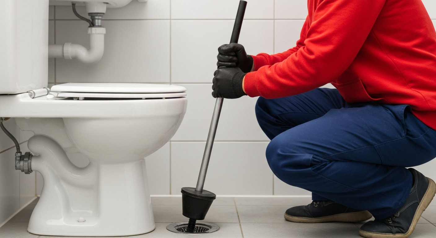 Débouchage toilette après objet tombé : quoi faire (et quoi éviter) en Seine